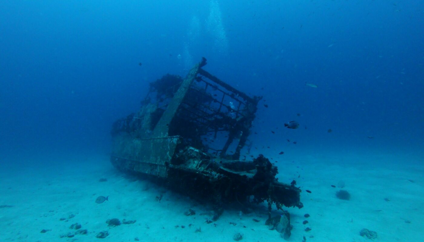 sunken ship